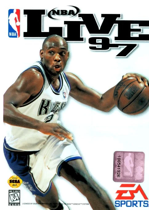 NBA Live 97 - Sega Genesis