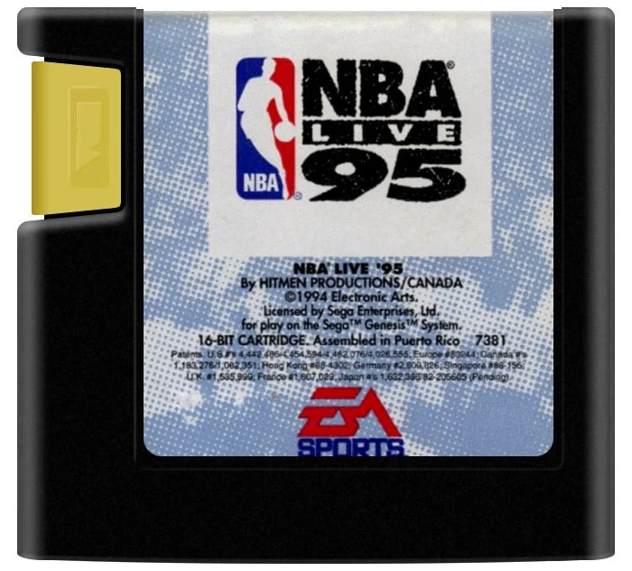 NBA Live 95 - Sega Genesis