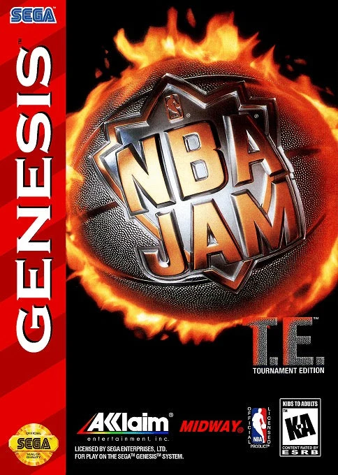 NBA Jam Tournament Edition - Sega Genesis