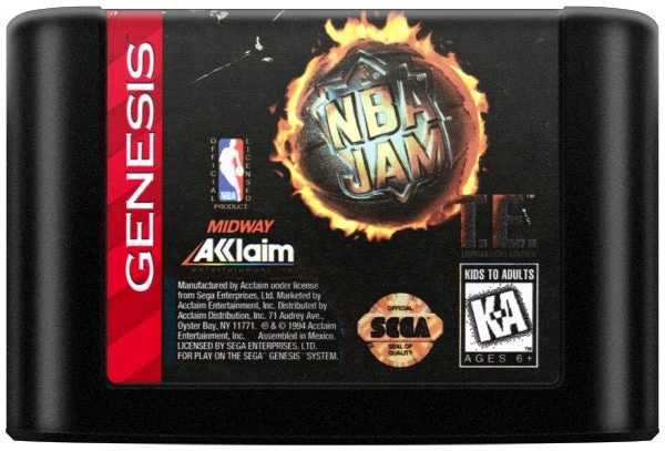 NBA Jam Tournament Edition - Sega Genesis