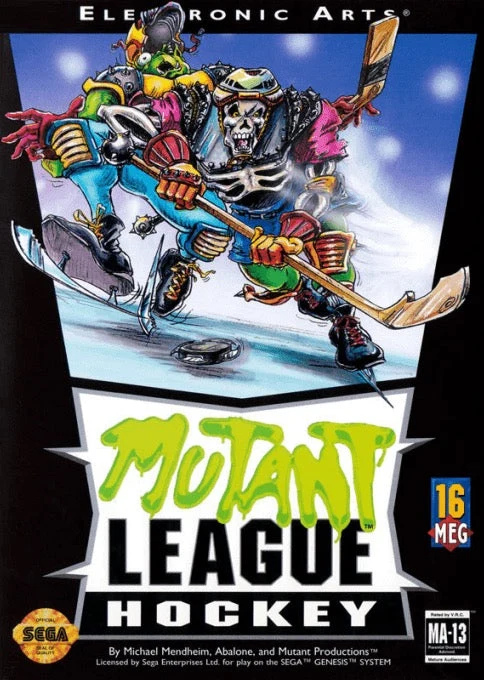 Mutant League Hockey - Sega Genesis