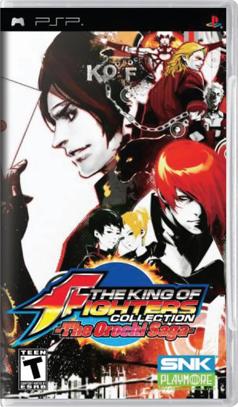 King of Fighters Collection The Orochi Saga - Sony PSP