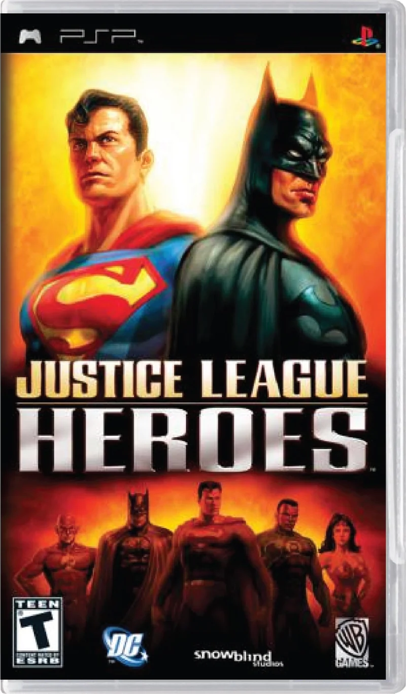 Justice League Heroes - Sony PSP