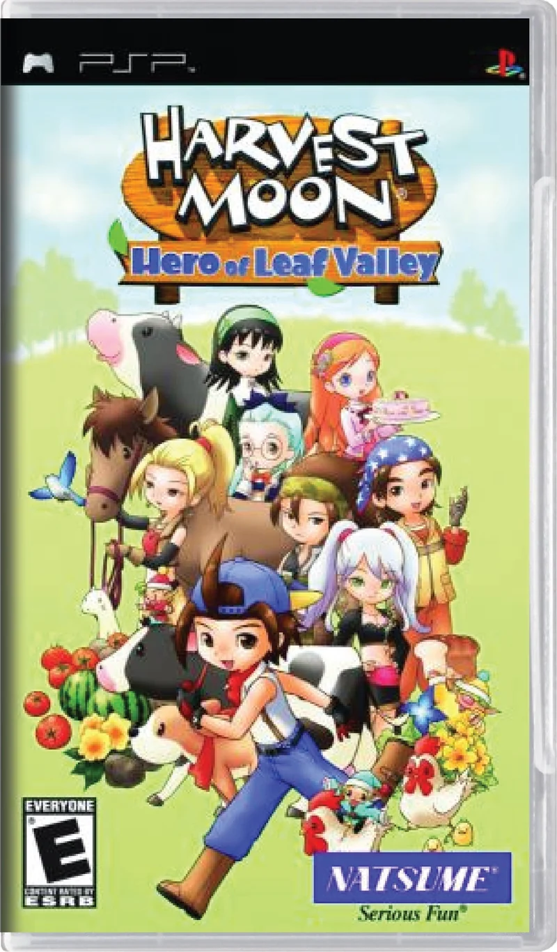Harvest Moon Hero of Leaf Valley - Sony PSP