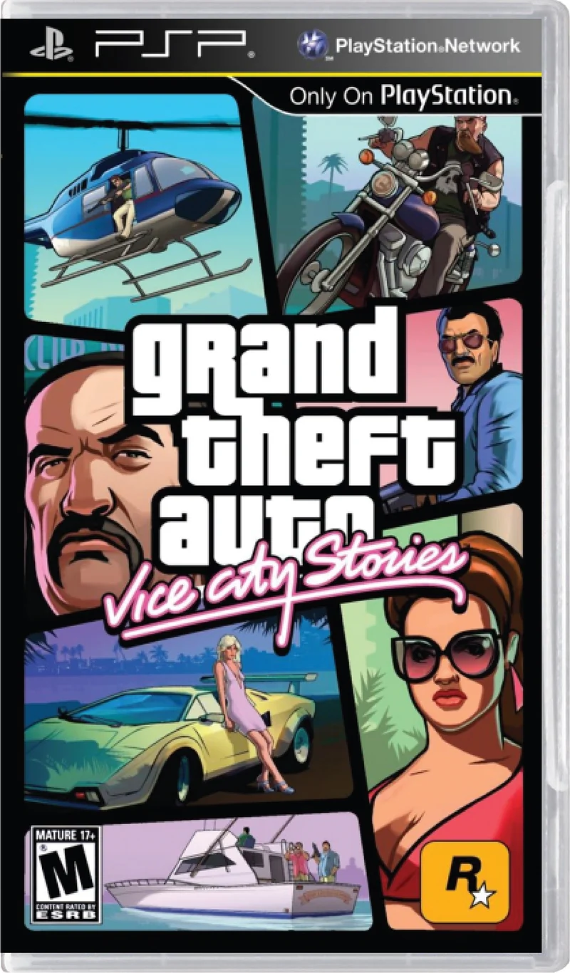 Grand Theft Auto GTA Vice City Stories - Sony PSP