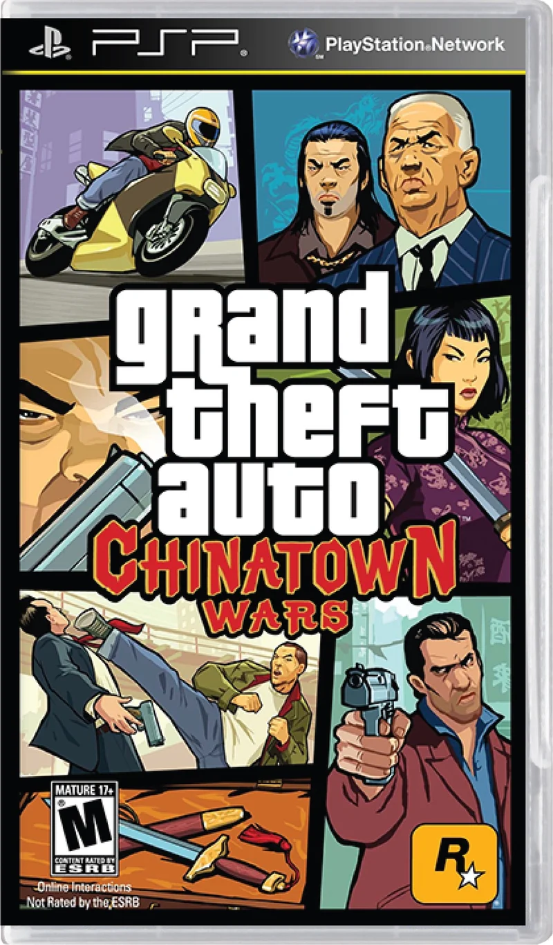 Grand Theft Auto GTA Chinatown Wars - Sony PSP