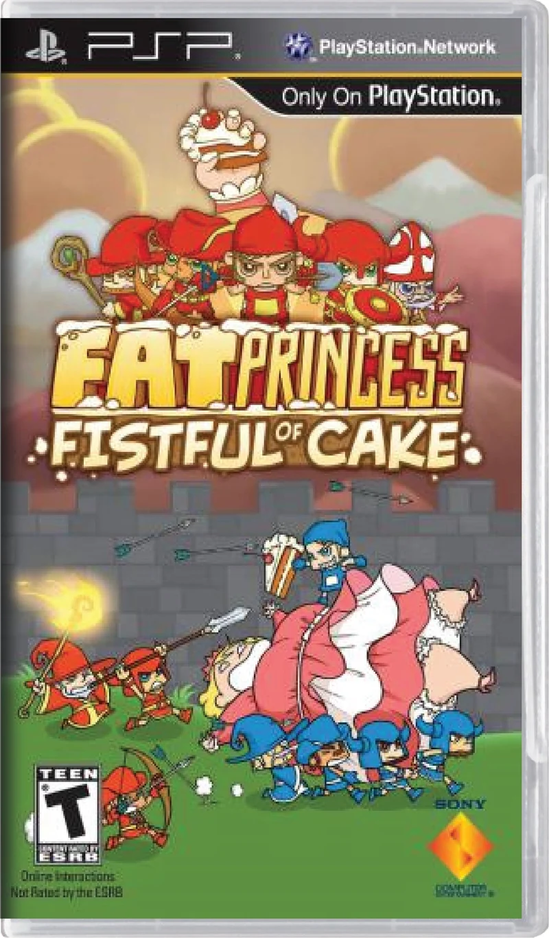 Fat Princess Fistful of Cake - Sony PSP