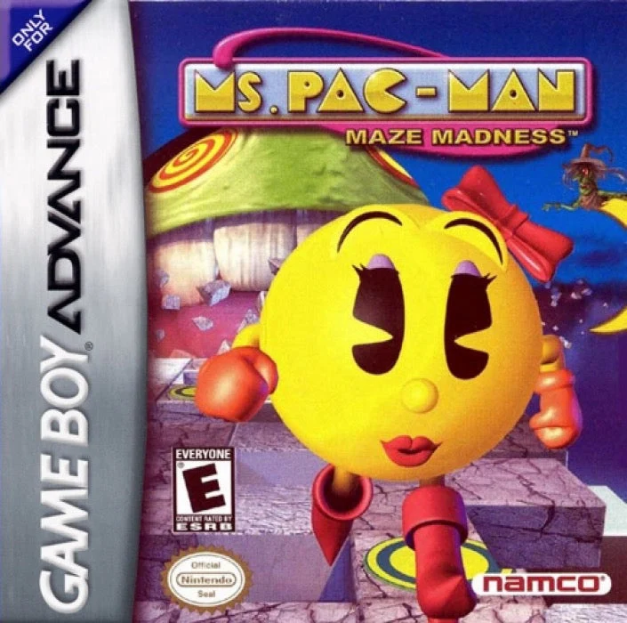 Ms. Pac-Man Maze Madness - Nintendo Game Boy Advance