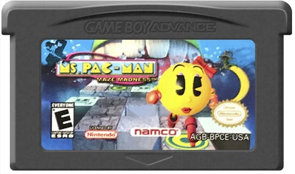 Ms. Pac-Man Maze Madness - Nintendo Game Boy Advance