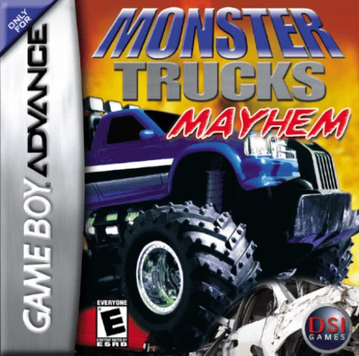 Monster Trucks Mayhem - Nintendo Game Boy Advance