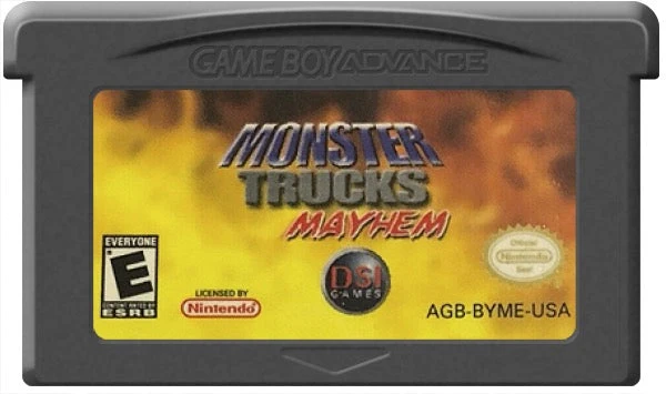 Monster Trucks Mayhem - Nintendo Game Boy Advance