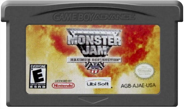 Monster Jam Maximum Destruction - Nintendo Game Boy Advance