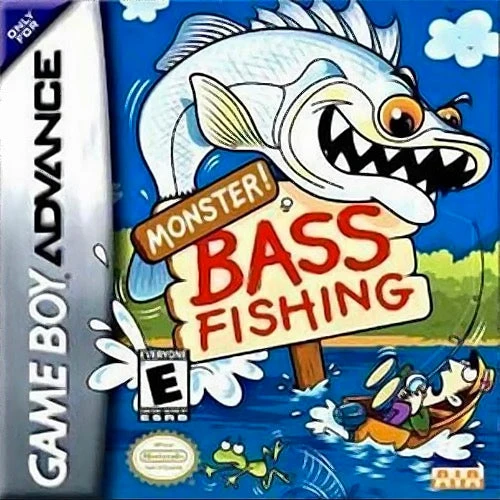 Monster Bass Fishing - Nintendo Game Boy Advance