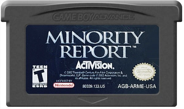 Minority Report - Nintendo Game Boy Advance