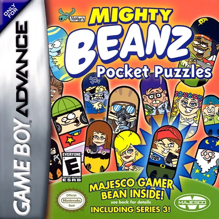 Mighty Beanz Pocket Puzzles - Nintendo Game Boy Advance