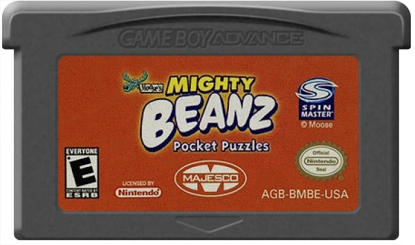 Mighty Beanz Pocket Puzzles - Nintendo Game Boy Advance