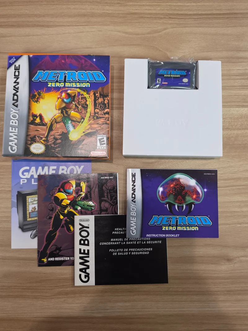 Metroid Zero Mission - Nintendo Game Boy Advance