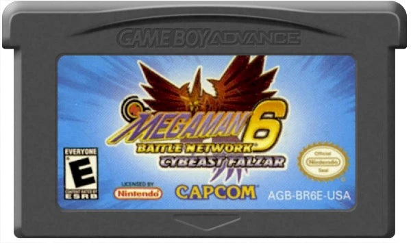 Mega Man Battle Network 6 Cybeast Falzar - Nintendo Game Boy Advance