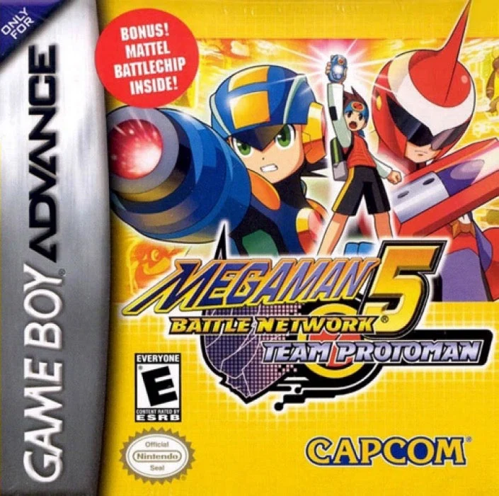 Mega Man Battle Network 5 Team Protoman - Nintendo Game Boy Advance