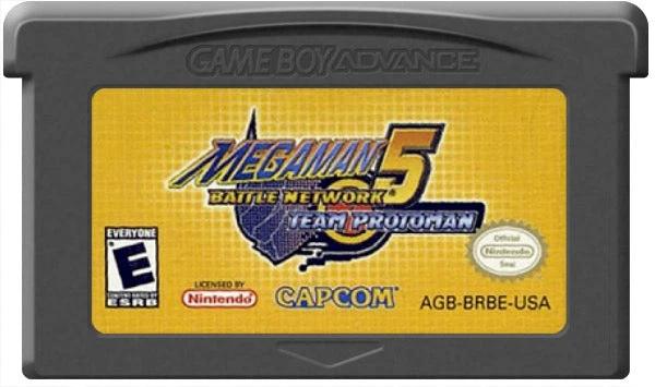 Mega Man Battle Network 5 Team Protoman - Nintendo Game Boy Advance