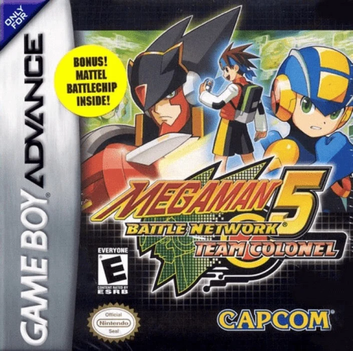 Mega Man Battle Network 5 Team Colonel - Nintendo Game Boy Advance