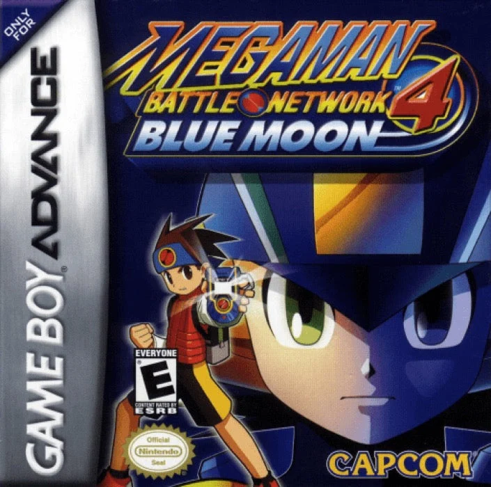 Mega Man Battle Network 4 Blue Moon - Nintendo Game Boy Advance