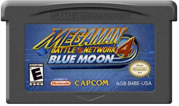 Mega Man Battle Network 4 Blue Moon - Nintendo Game Boy Advance
