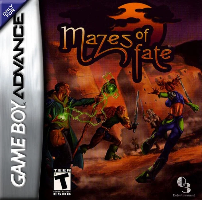 Mazes of Fate - Nintendo Game Boy Advance