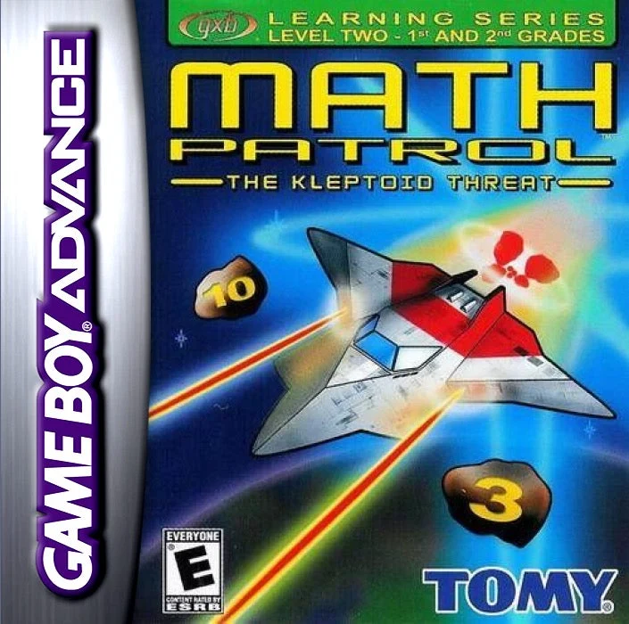 Math Patrol The Kleptoid Threat - Nintendo Game Boy Advance