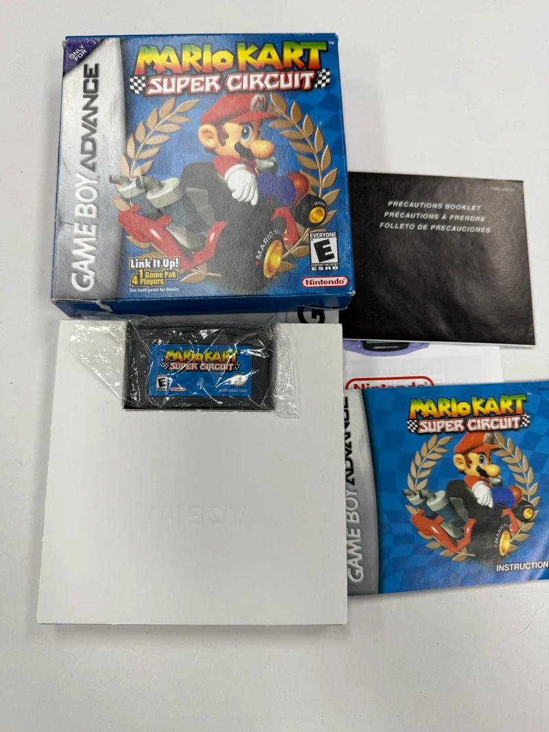 Mario Kart Super Circuit - Nintendo Game Boy Advance