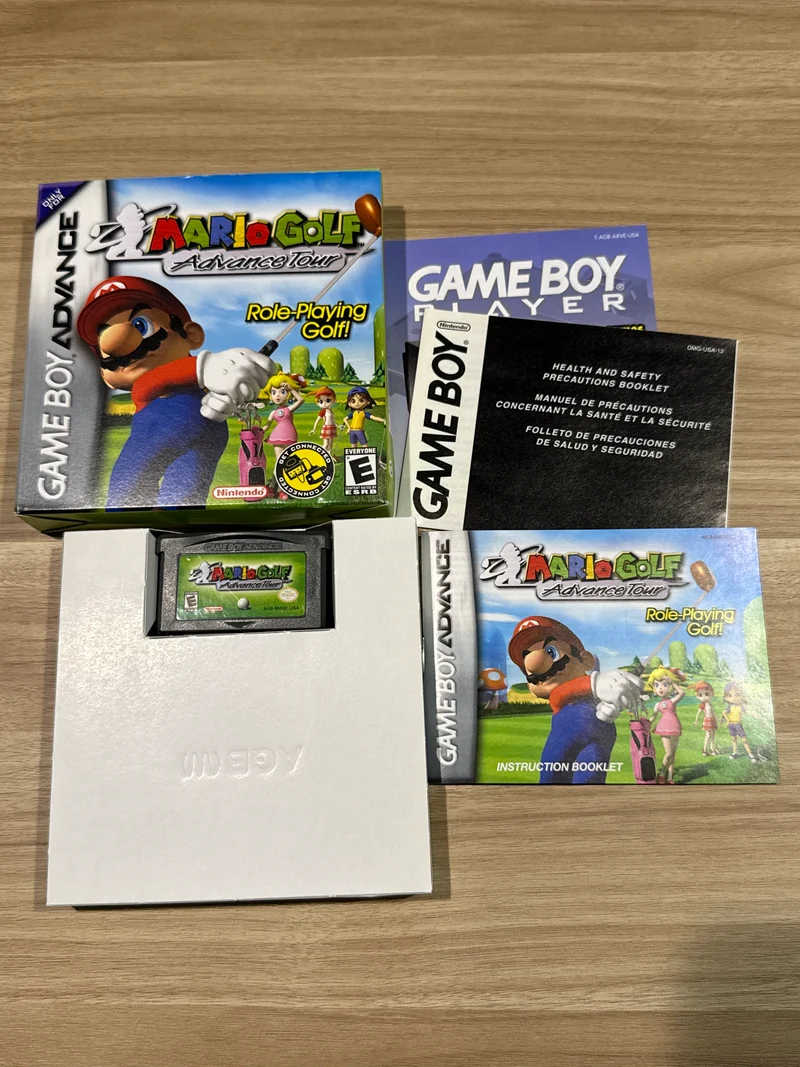 Mario Golf Advance Tour - Nintendo Game Boy Advance