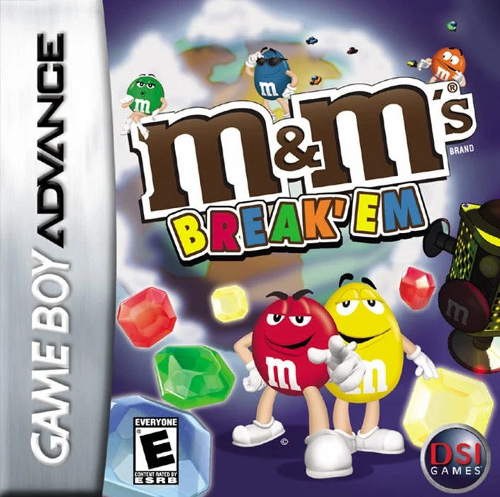M&M's Break'Em - Nintendo Game Boy Advance