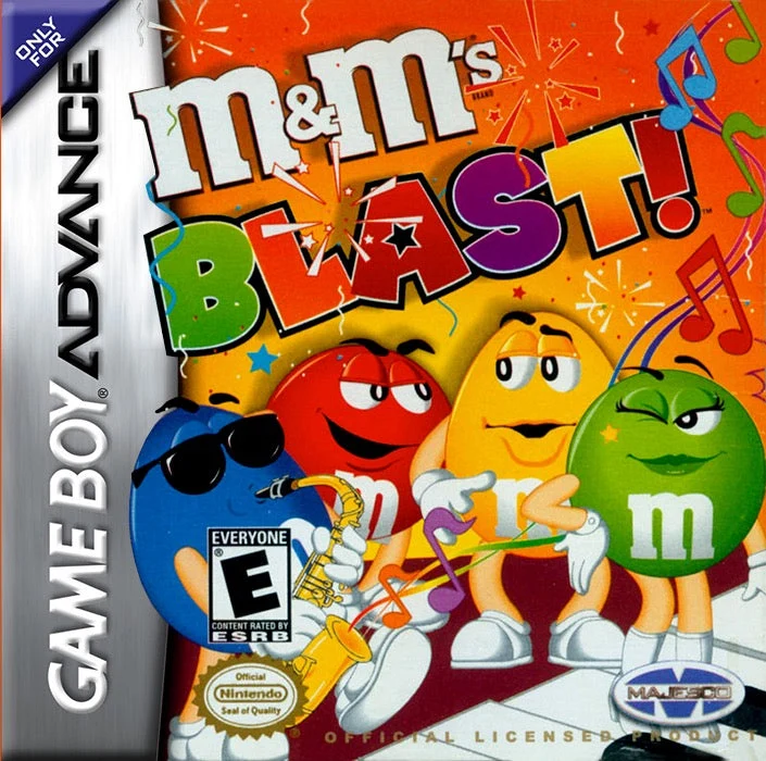 M&M's Blast - Nintendo Game Boy Advance