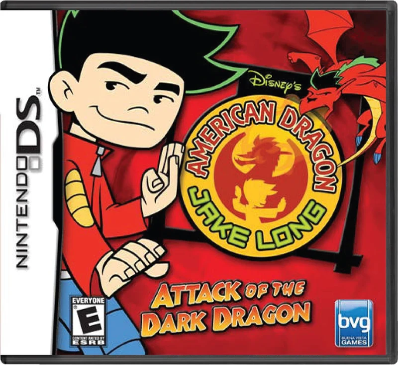 American Dragon Jake Long Attack of the Dark Dragon - Nintendo DS