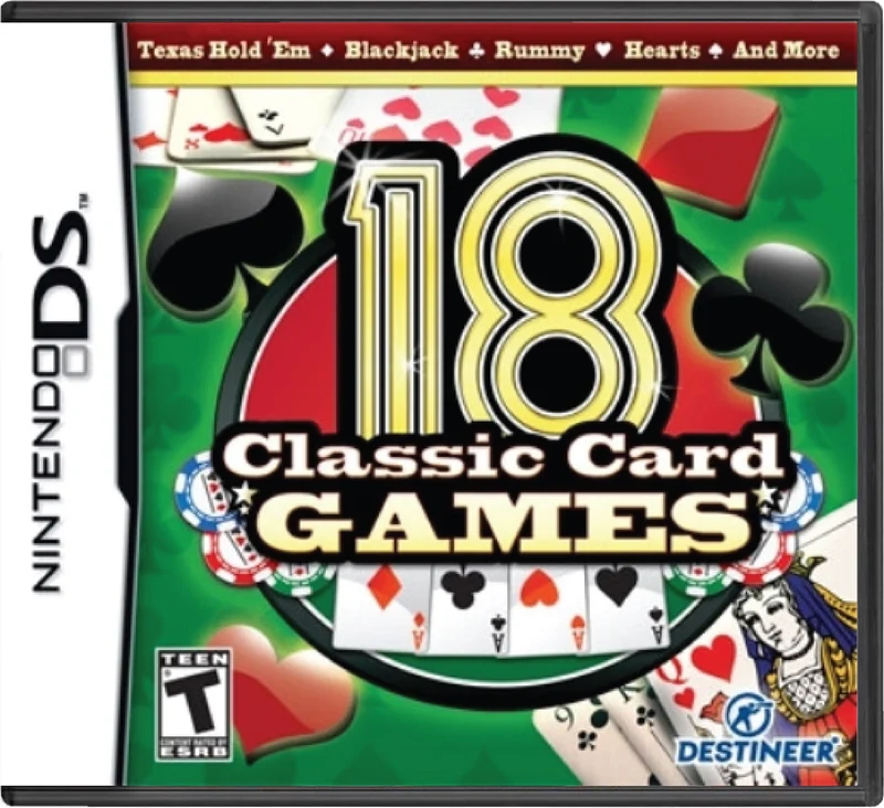 18 Classic Card Games - Nintendo DS