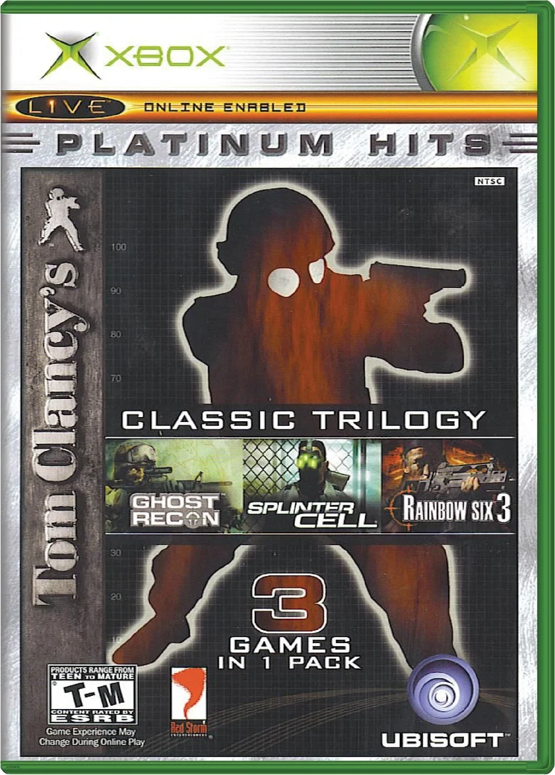 Tom Clancy's Classic Trilogy - Microsoft Xbox