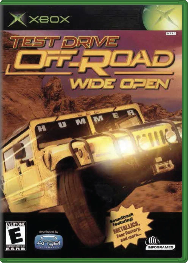 Test Drive Off Road Wide Open - Microsoft Xbox