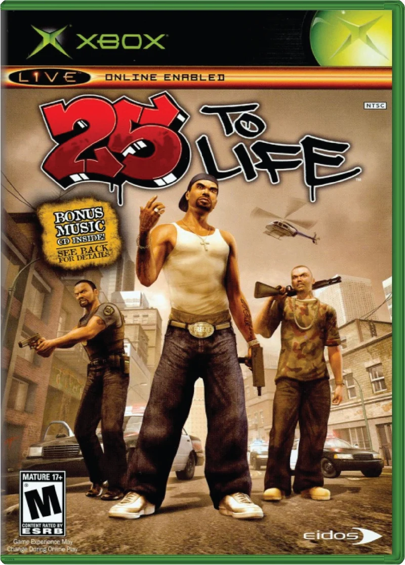 25 to Life - Microsoft Xbox