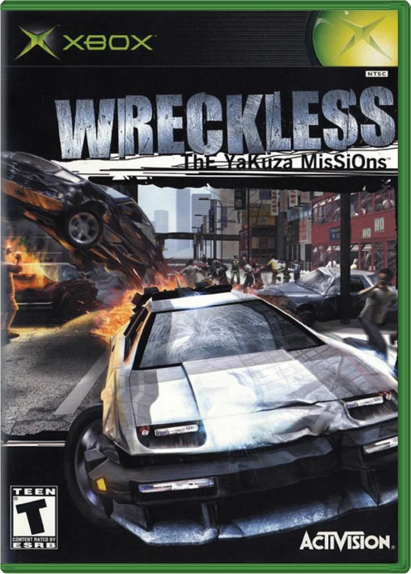 Wreckless Yakuza Missions - Microsoft Xbox