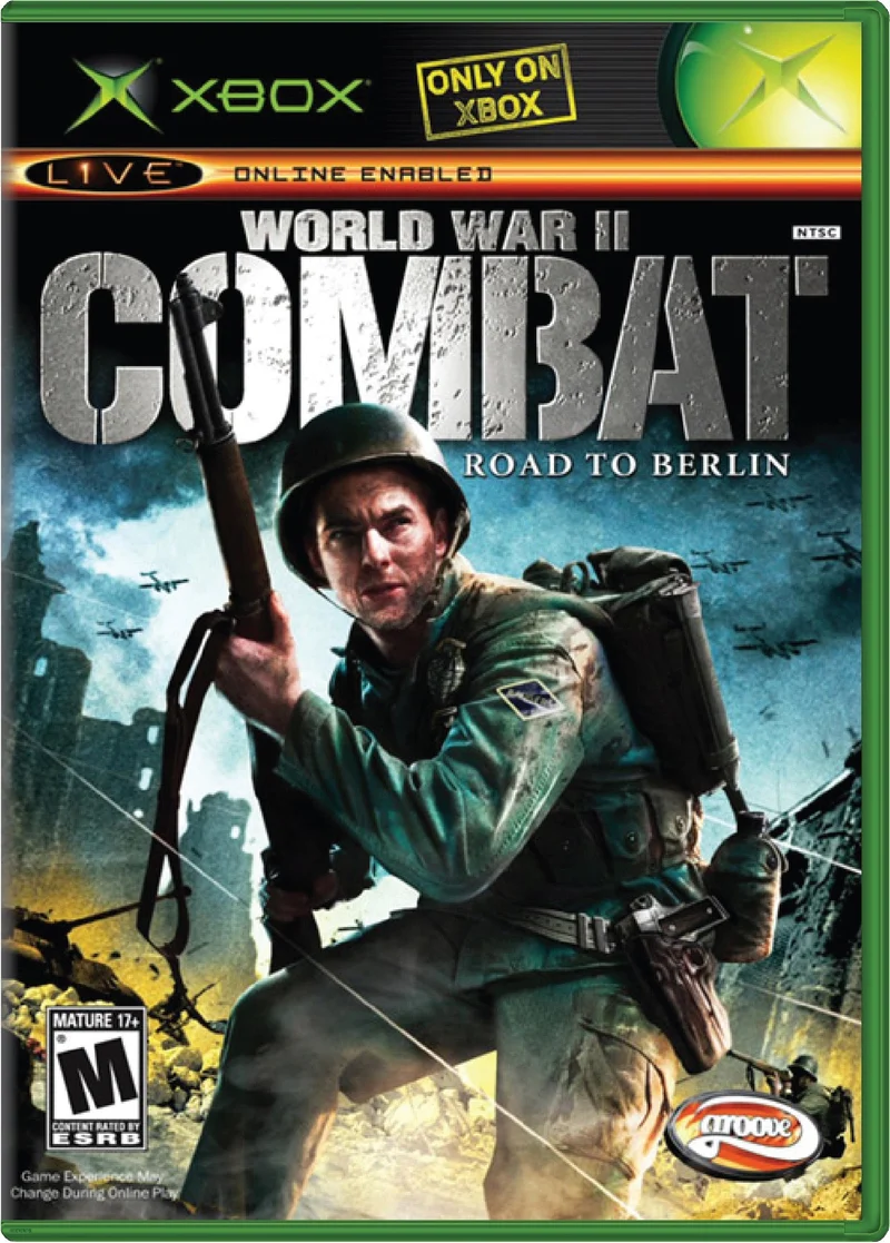 World War II Combat Road To Berlin - Microsoft Xbox