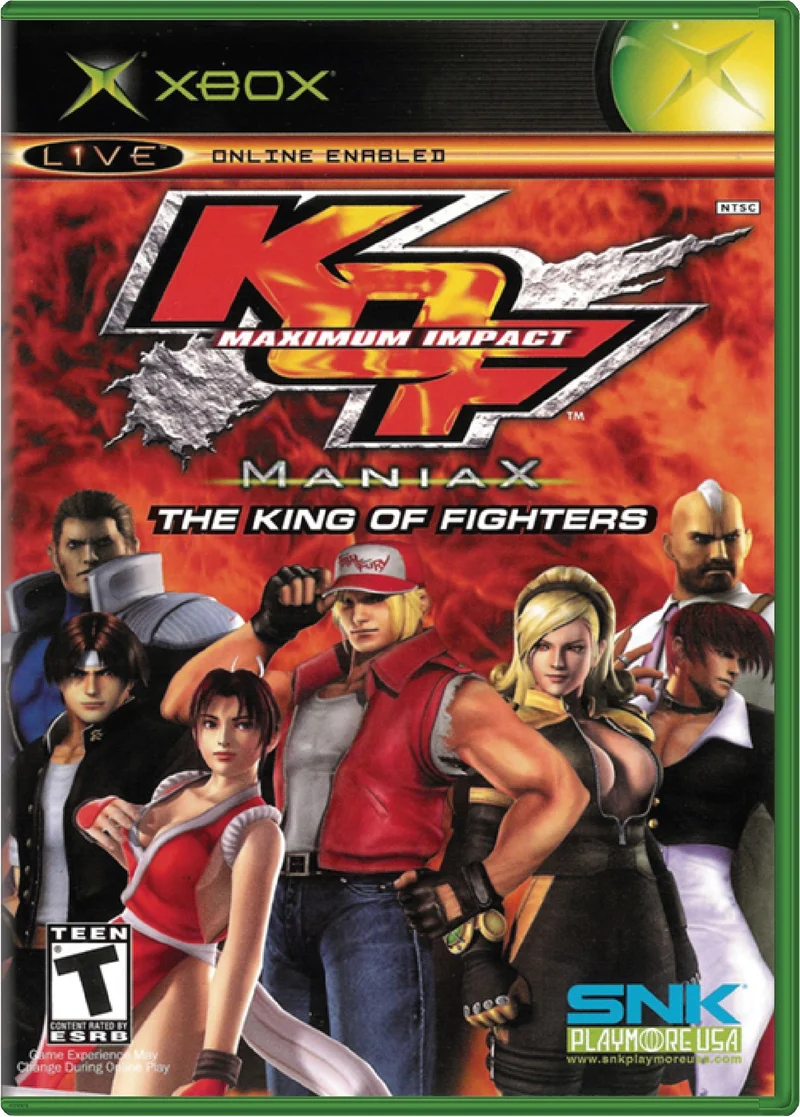 King of Fighters Maximum Impact Maniax - Microsoft Xbox
