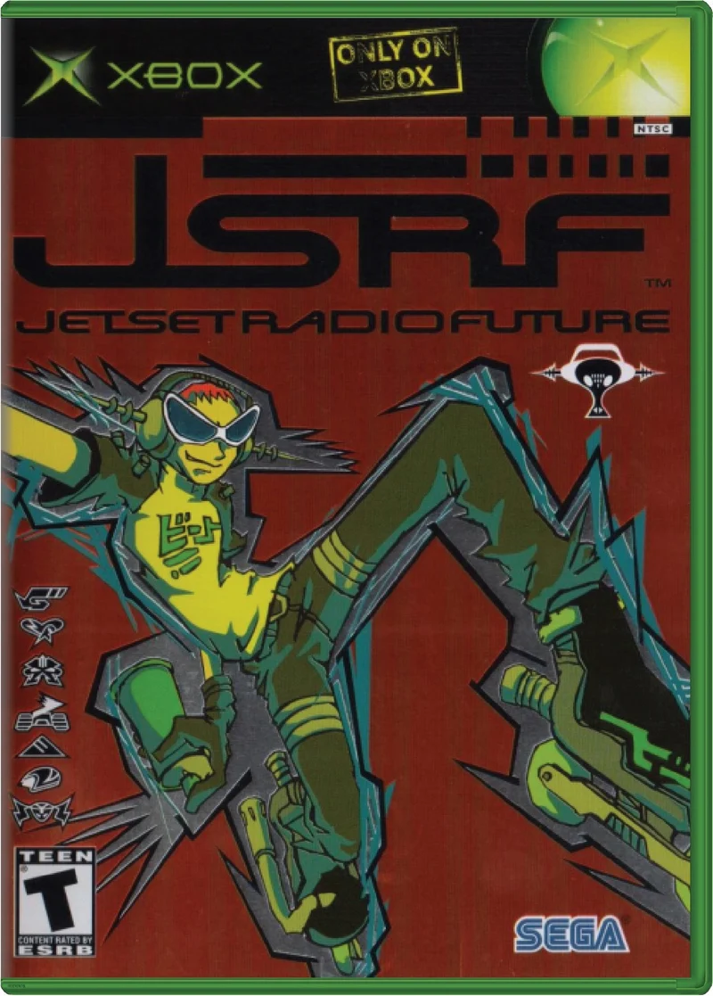 JSRF Jet Set Radio Future - Microsoft Xbox