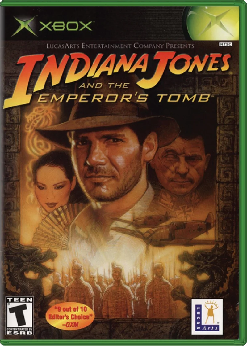 Indiana Jones and the Emperor's Tomb - Microsoft Xbox