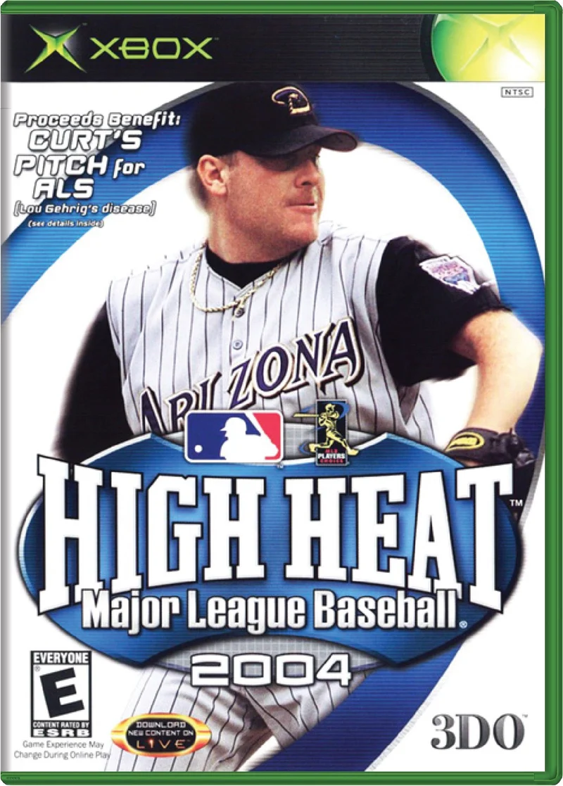 High Heat Major League Baseball 2004 - Microsoft Xbox