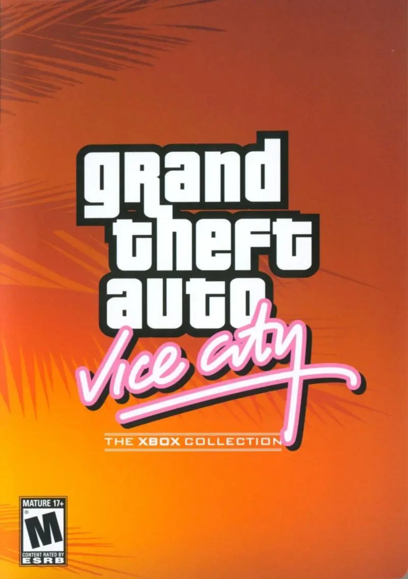 Grand Theft Auto GTA Vice City - Microsoft Xbox