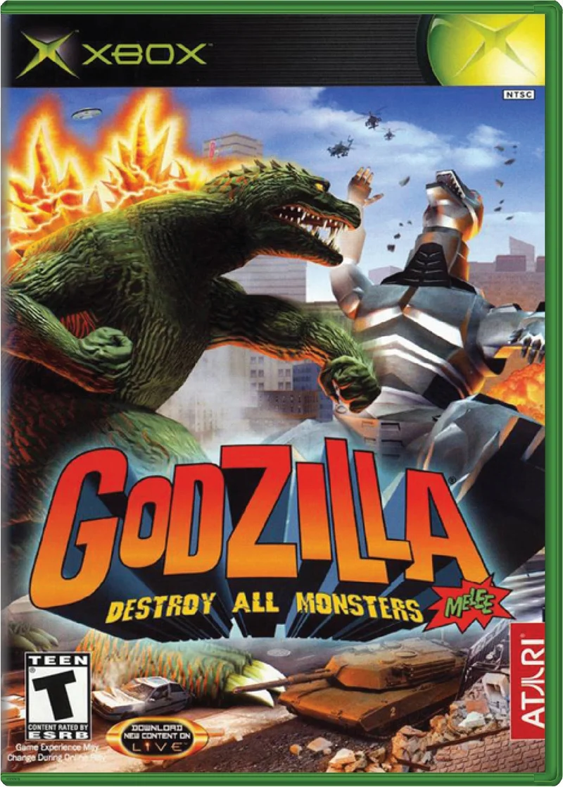 Godzilla Destroy All Monsters Melee - Microsoft Xbox