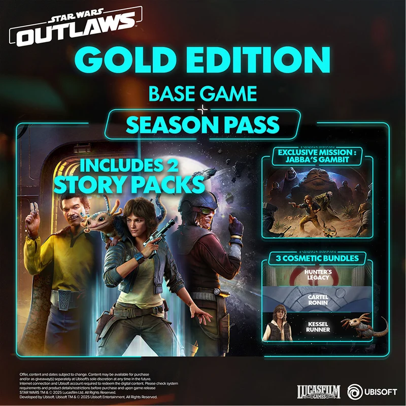 Nintendo Switch 2 Star Wars Outlaws [Gold Edition]