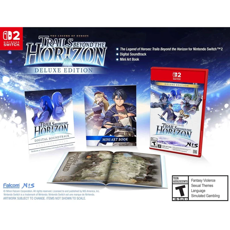 Nintendo Switch 2 The Legend of Heroes: Trails Beyond the Horizon Deluxe Edition