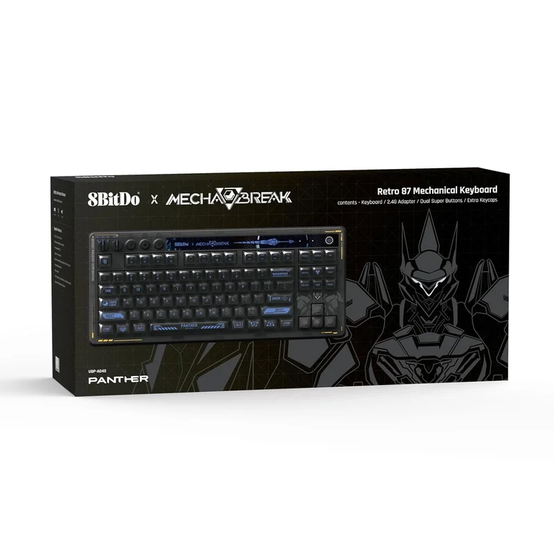 8BitDo Retro 87 Mechanical Keyboard - Mecha BREAK