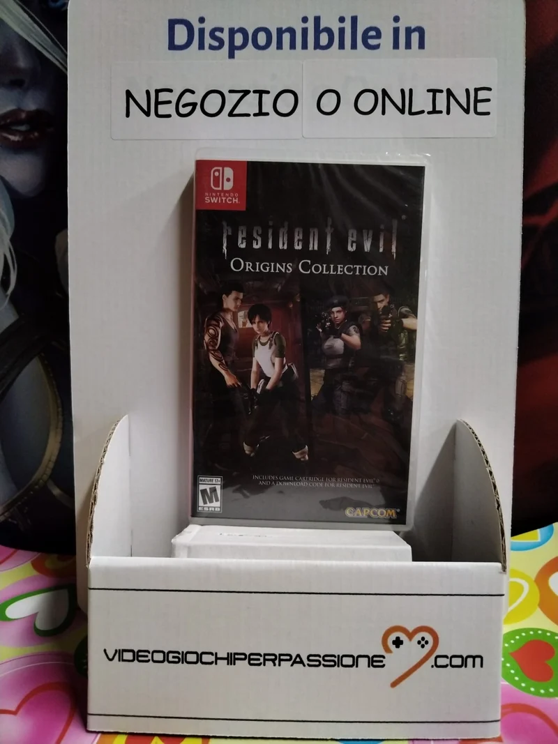 RESIDENT EVIL ORIGINS COLLECTION NINTENDO SWITCH VERSIONE AMERICANA